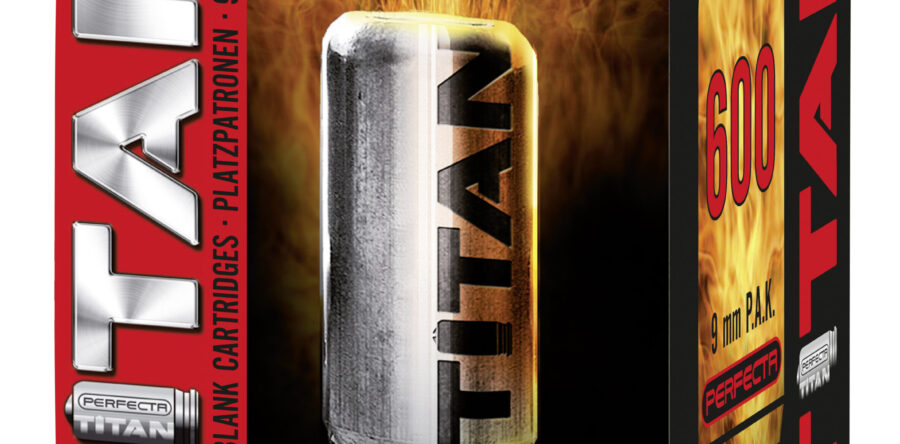 Perfecta Titan Platzpatronen 9mm P.A.K. 600 Schuss